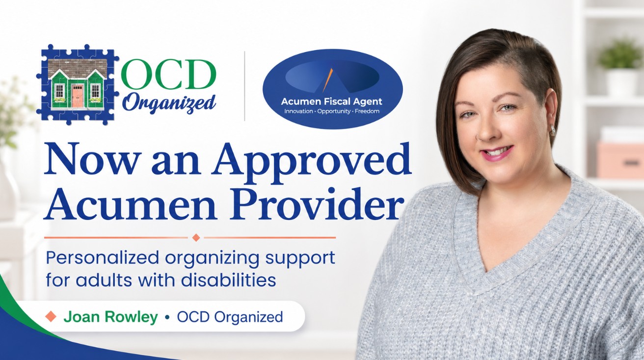 OCD Organized Is Now an Approved Acumen Provider