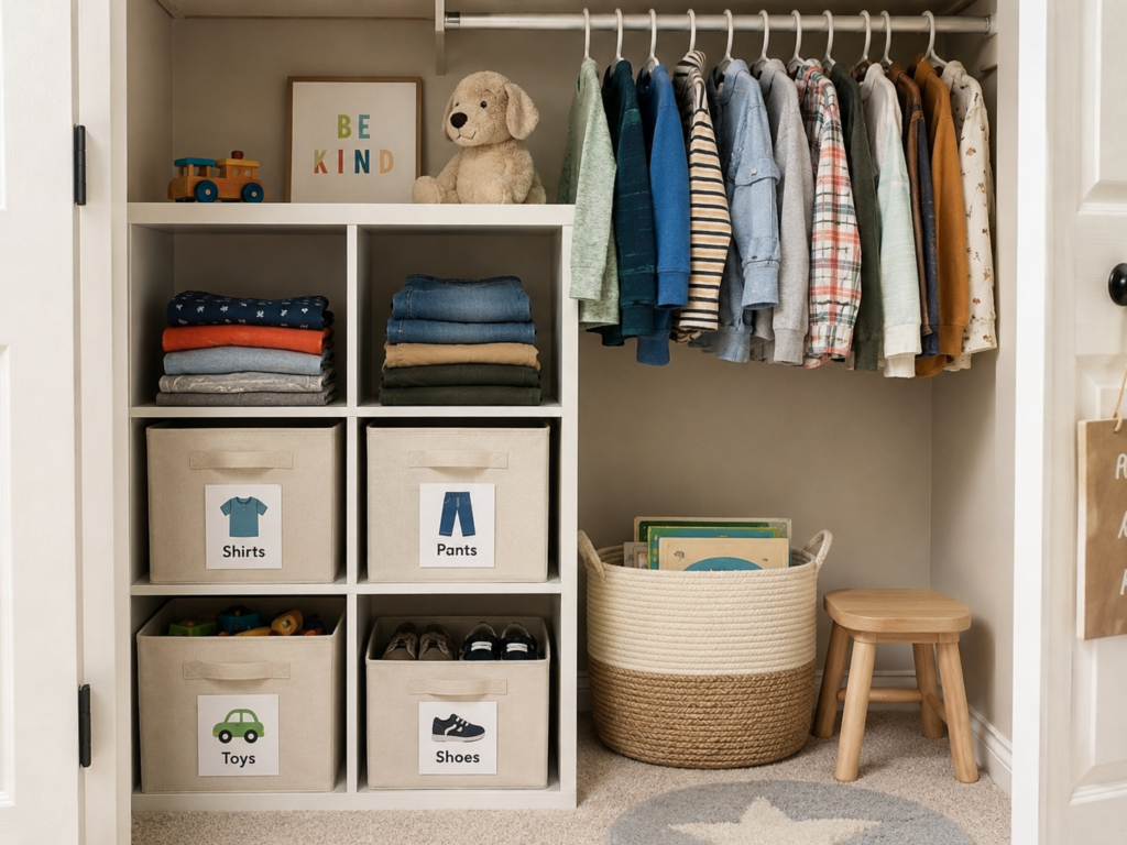 Kids closet organization system in Monmouth County NJ
